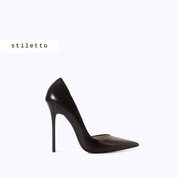 Zara Shoes - ZARA REAL LEATHER STILLETOS